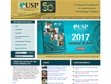 Tablet Screenshot of gmesproject.usp.ac.fj
